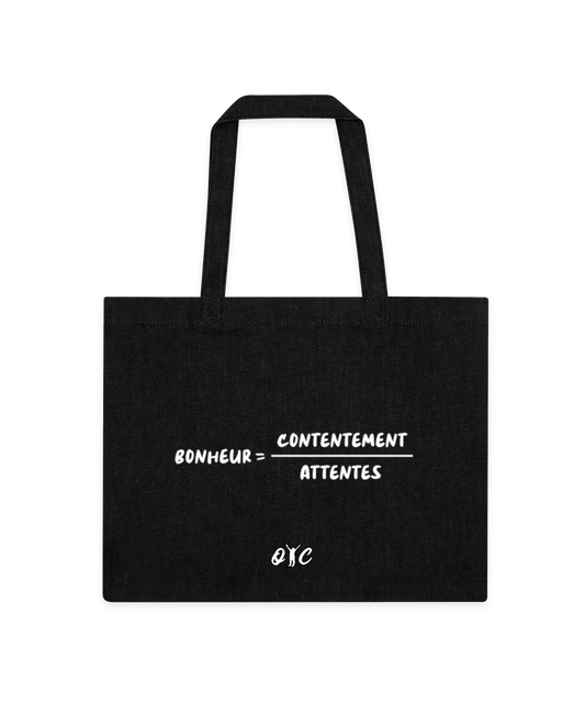 Le Shopping Bag "Bonheur=Contentement/Attentes"